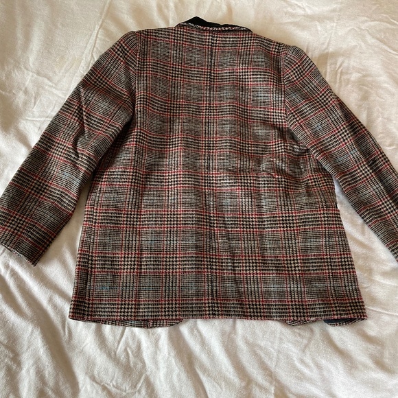 Gorgeous vintage plaid wool blazer - Picture 7 of 7